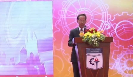 110-year anniversary celebration of Cao Thang technical college